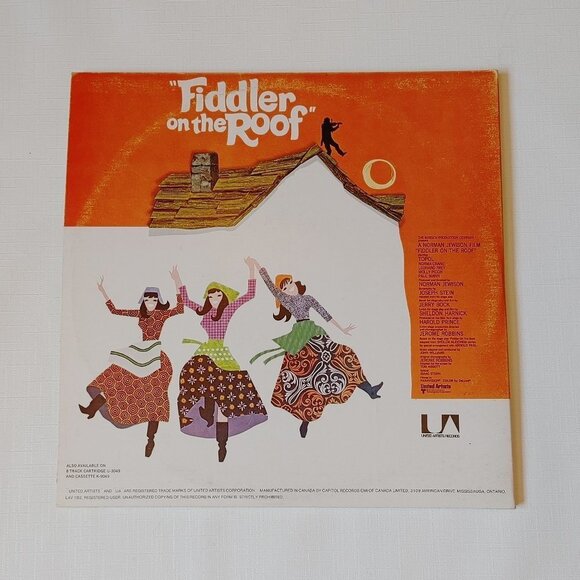 Vintage Fiddler on the Roof Gatefold 2 x LP Vinyl Collection - Picture 4 of 6